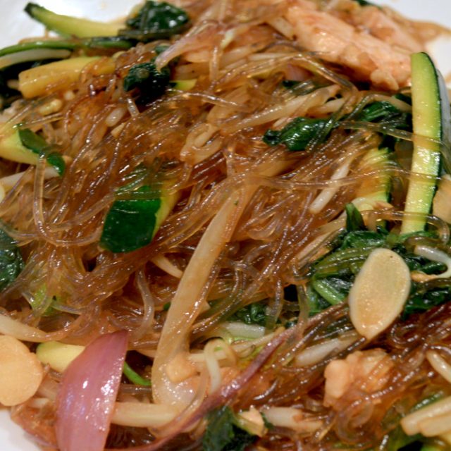 68 StirFried Clear Noodles (Bean Thread) Pan Acean Noodle, Grills